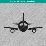 Plane Airplane Aircraft Embroidery Design - 6 Sizes - INSTANT DOWNLOAD