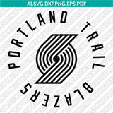 Portland Trail Blazers Logo SVG | NBA Vector Cricut & Silhouette