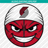 Portland Trail Blazers Logo SVG | NBA Vector Cricut & Silhouette