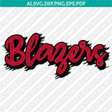Portland Trail Blazers Logo SVG | NBA Vector Cricut & Silhouette