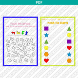 Preschool and Kindergarten Worksheets Printable PDF