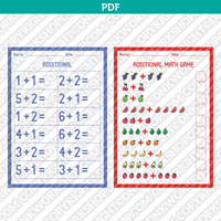 Preschool and Kindergarten Worksheets Printable PDF