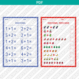 Preschool and Kindergarten Worksheets Printable PDF