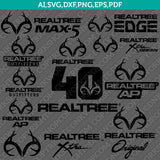 Realtree Logo SVG Bundle – Outdoor Vector Cricut