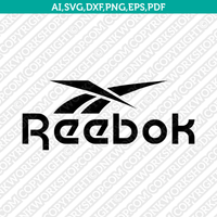 Reebok Logo SVG Silhouette Cameo Cricut Cut File Vector Png Eps Dxf ...