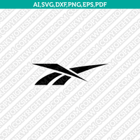 Reebok Logo SVG Silhouette Cameo Cricut Cut File Vector Png Eps Dxf ...