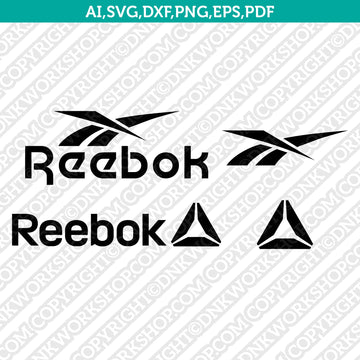 Reebok silhouette SVG