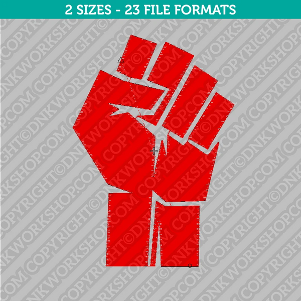 Revolution Hand Embroidery Design - 2 Sizes - INSTANT DOWNLOAD