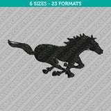 Running Horse Embroidery Design - 6 Sizes - INSTANT DOWNLOAD