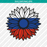 Russia Flag SVG Cut File Cricut Silhouette Cameo Clipart Png Eps Dxf