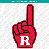 Rutgers Scarlet Knights SVG Bundle | NCAA College Vector Cricut