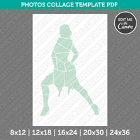 Salsa Photo Collage Template Canva PDF