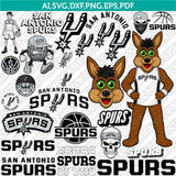 San Antonio Spurs Logo SVG