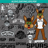 San Antonio Spurs Logo SVG