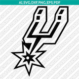 San Antonio Spurs Logo SVG