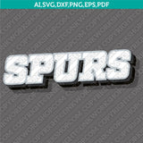 San Antonio Spurs Logo SVG