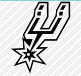 San Antonio Spurs Logo SVG