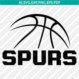 San Antonio Spurs Logo SVG