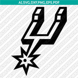 San Antonio Spurs Logo SVG