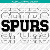 San Antonio Spurs Logo SVG