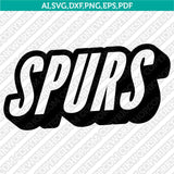 San Antonio Spurs Logo SVG