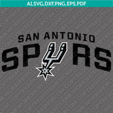 San Antonio Spurs Logo SVG