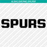 San Antonio Spurs Logo SVG