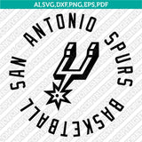 San Antonio Spurs Logo SVG