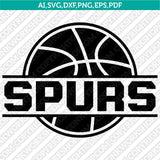 San Antonio Spurs Logo SVG