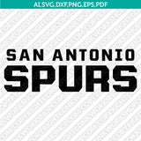 San Antonio Spurs Logo SVG