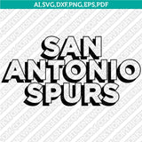 San Antonio Spurs Logo SVG