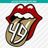San Francisco 49ers SVG Bundle – NFL Football Logo Vector Cricut