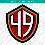 San Francisco 49ers SVG Bundle – NFL Football Logo Vector Cricut