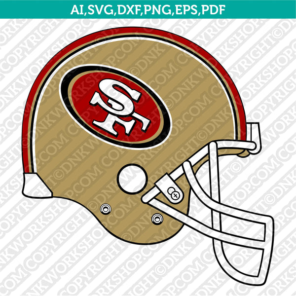 San Francisco 49ers SVG Bundle – NFL Football Logo Vector Cricut – DNKWorkshop