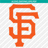 San Francisco Giants SVG Bundle – MLB Baseball Logo Vector Cricut