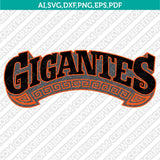 San Francisco Giants SVG Bundle – MLB Baseball Logo Vector Cricut