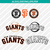 San Francisco Giants SVG Vector Logo – Baseball Cut Files for Cricut & Silhouette