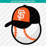 San Francisco Giants SVG Bundle – MLB Baseball Logo Vector Cricut