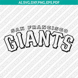 San Francisco Giants SVG Bundle – MLB Baseball Logo Vector Cricut