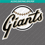 San Francisco Giants SVG Bundle – MLB Baseball Logo Vector Cricut