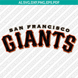 San Francisco Giants SVG Bundle – MLB Baseball Logo Vector Cricut