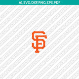 San Francisco Giants SVG Vector Logo – Baseball Cut Files for Cricut & Silhouette