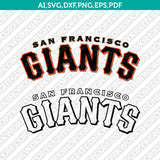 San Francisco Giants SVG Vector Logo – Baseball Cut Files for Cricut & Silhouette
