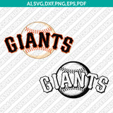 San Francisco Giants SVG Vector Logo – Baseball Cut Files for Cricut & Silhouette