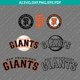 San Francisco Giants SVG Vector Logo – Baseball Cut Files for Cricut & Silhouette