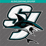 San Jose Sharks SVG Bundle – NHL Hockey Logo Vector Cricut