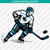 San Jose Sharks SVG Bundle – NHL Hockey Logo Vector Cricut