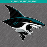 San Jose Sharks SVG Bundle – NHL Hockey Logo Vector Cricut