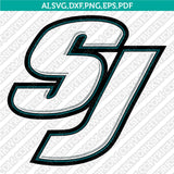 San Jose Sharks SVG Bundle – NHL Hockey Logo Vector Cricut