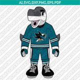 San Jose Sharks SVG Bundle – NHL Hockey Logo Vector Cricut